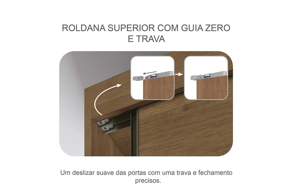 Guarda Roupa Casal 2 Portas de Correr (1 c/Espelho) e 8 Gavetas Sienna/Versatto N. Horizonte Guarda Roupa Casal 2 Portas de Correr (1 c/Espelho) e 8 Gavetas Sienna/Versatto N. Horizonte