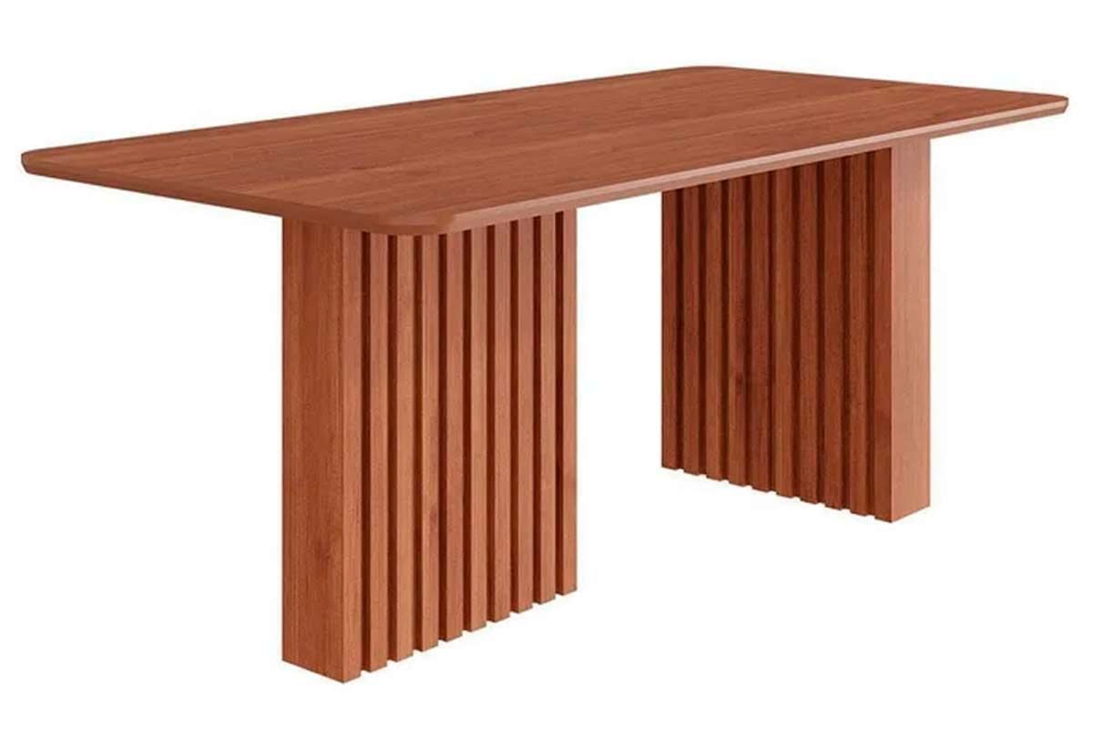 Mesa Jantar Ester c/Tampo MDF 180cm Cimol