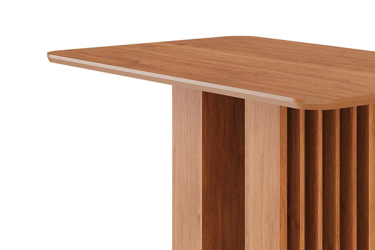 Mesa Jantar Ariela c/Tampo Madeirado 130x80cm Cimol