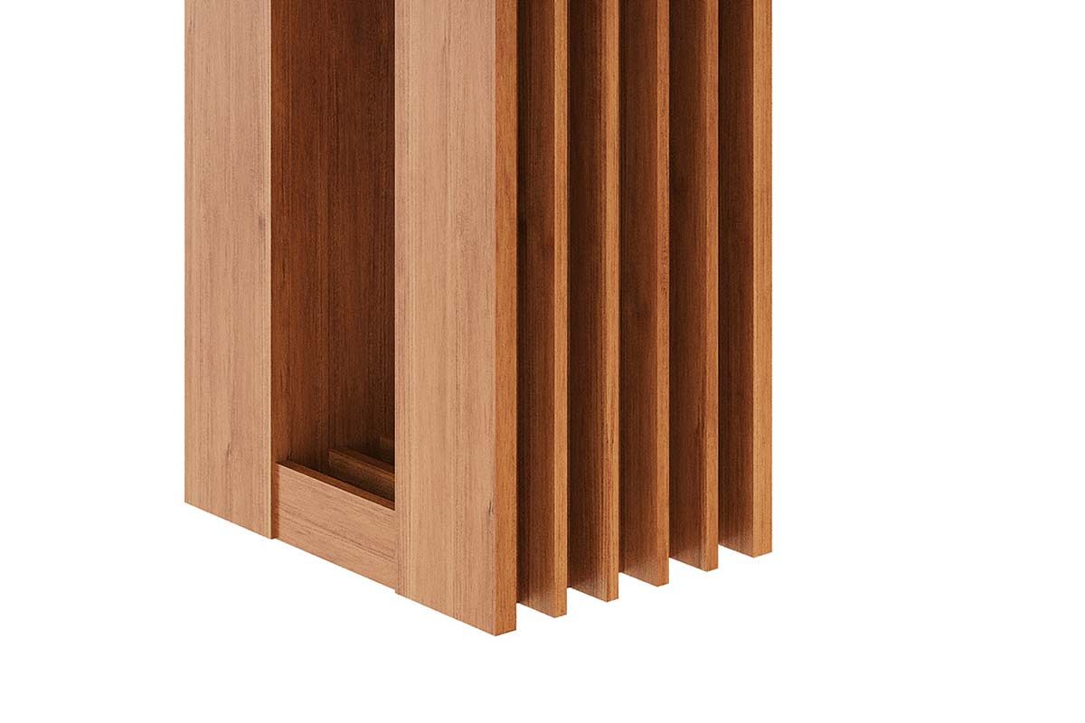 Mesa Jantar Ariela c/Tampo Madeirado 130x80cm Cimol