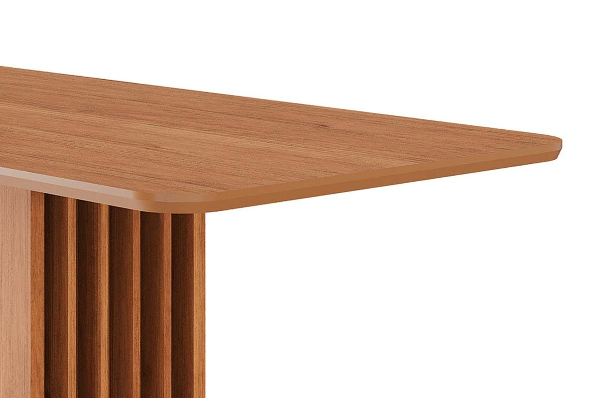 Mesa Jantar Ariela c/Tampo Madeirado 160x80cm Cimol Mesa Jantar Ariela c/Tampo Madeirado 160x80cm Cimol