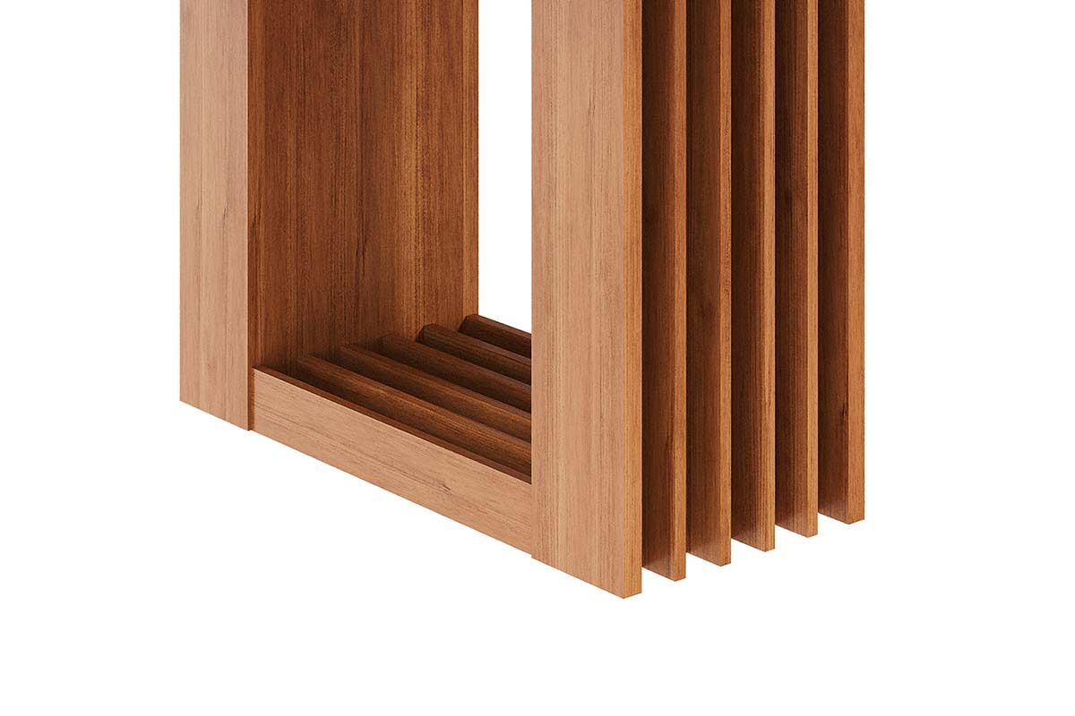 Mesa Jantar Ariela c/Tampo Madeirado 180x90cm Cimol Mesa Jantar Ariela c/Tampo Madeirado 180x90cm Cimol