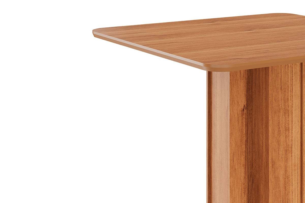 Mesa Jantar Sophia c/Tampo Madeirado 95x95cm Cimol