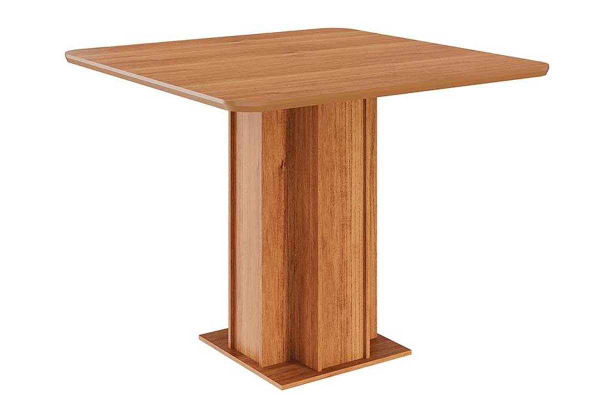 Mesa Jantar Sophia c/Tampo Madeirado 95x95cm Cimol