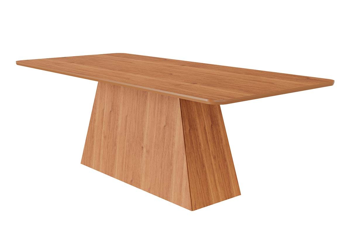 Mesa Jantar Helena c/Tampo Madeirado 210x100cm CimolCinamomo