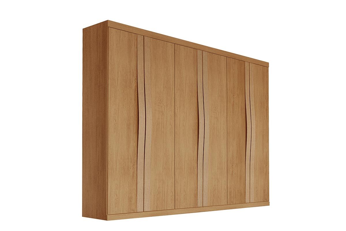 Guarda Roupa Casal 6 Portas 6Gavs Linea Rufato