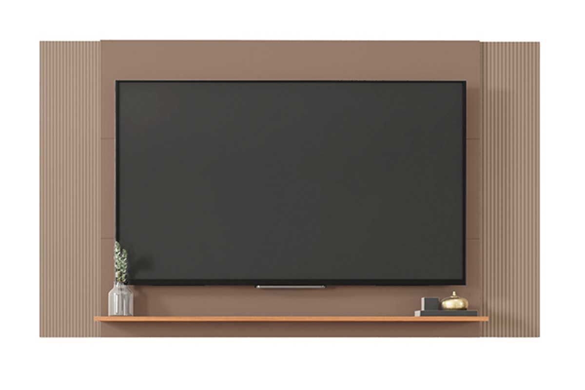 Painel Home p/ TV até 65 Pol Modrian Extensível c/Prateleira 136 à 180cm Caemmun