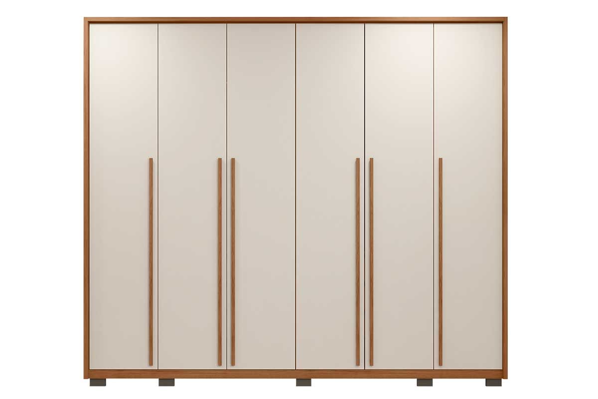 Guarda Roupa Casal 6 Portas e 6 Gavetas Milanus Caemmun Guarda Roupa Casal 6 Portas e 6 Gavetas Milanus Caemmun