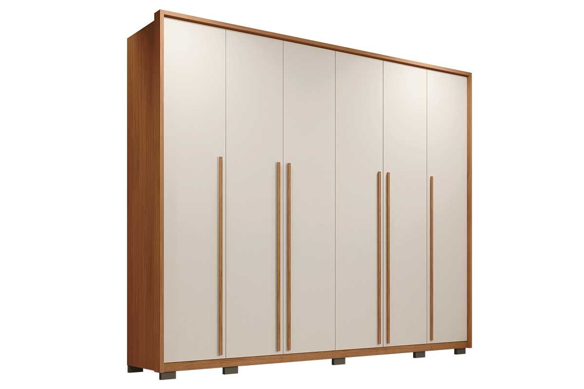 Guarda Roupa Casal 6 Portas e 6 Gavetas Milanus Caemmun Guarda Roupa Casal 6 Portas e 6 Gavetas Milanus Caemmun