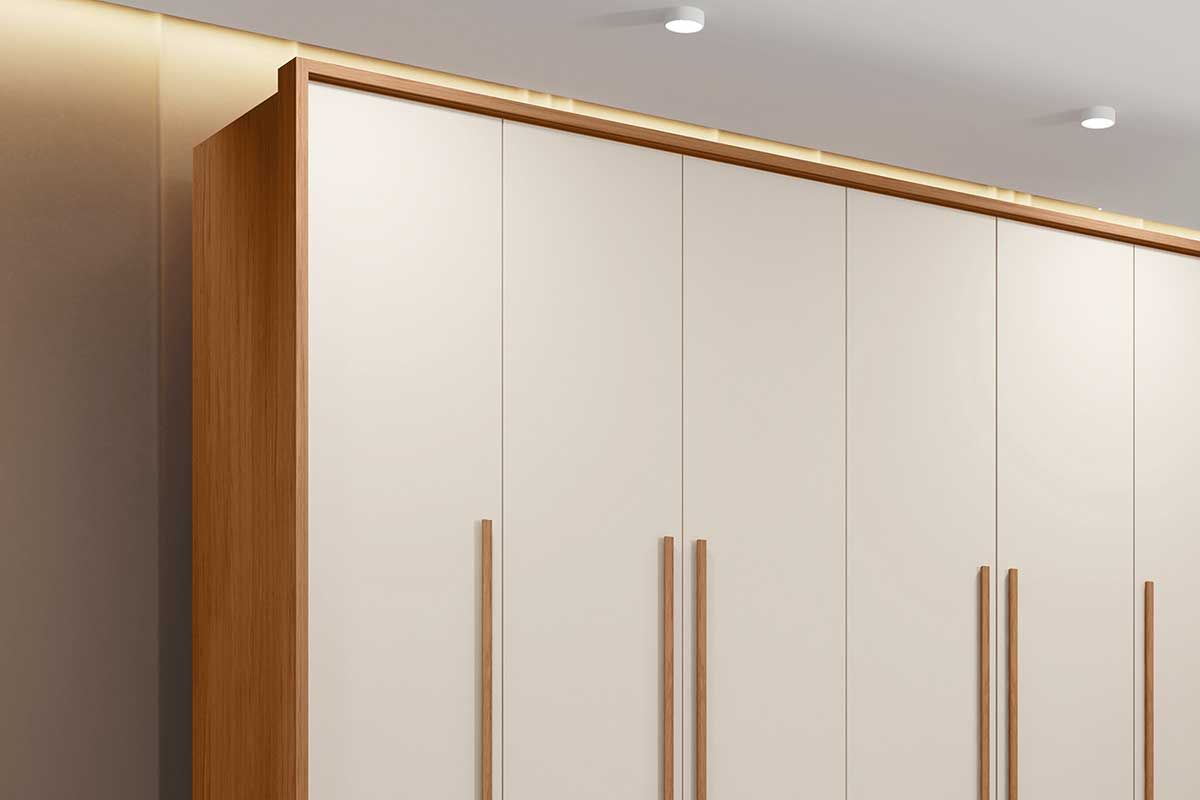 Guarda Roupa Casal 6 Portas e 6 Gavetas Milanus Caemmun Guarda Roupa Casal 6 Portas e 6 Gavetas Milanus Caemmun