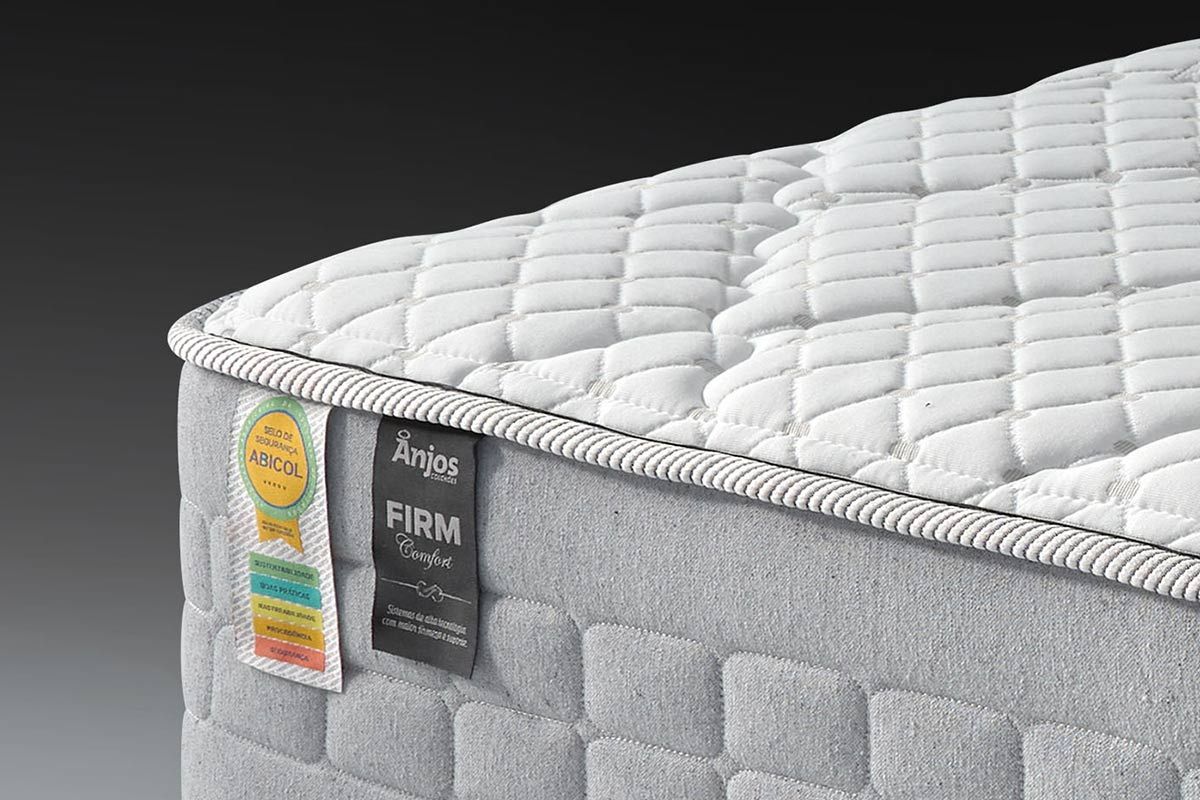 Colchão Molas Ensacadas Anjos Robust Flex