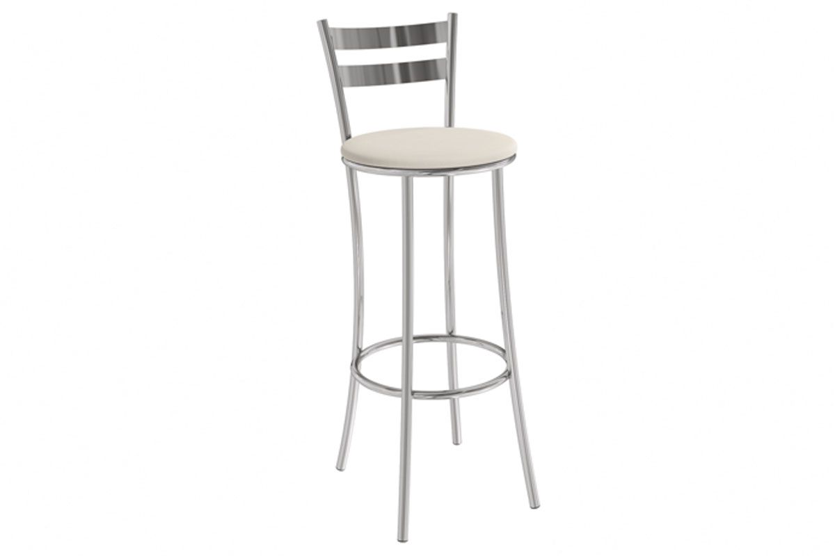 Banqueta Sala de Jantar Jade 1B699CR Aço 1Un Kappesberg