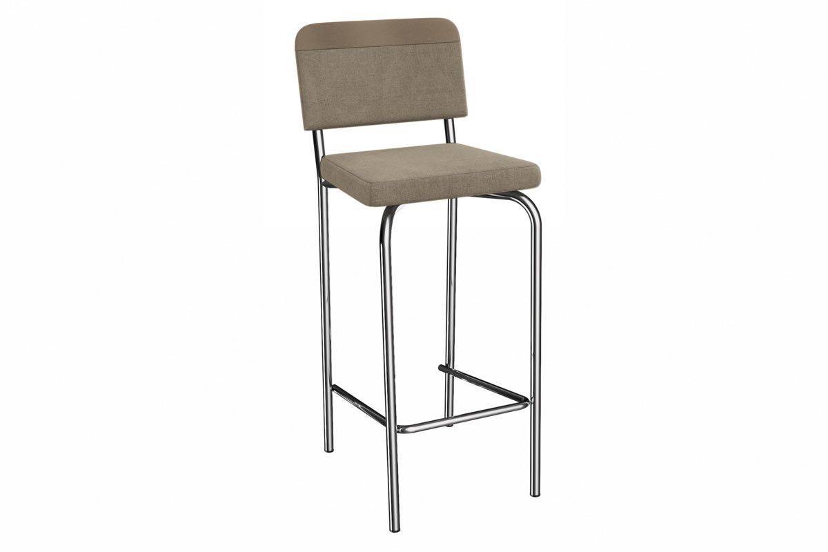 Banqueta Sala de Jantar Fiji 1B712CR Aço 1 Un Kappesberg