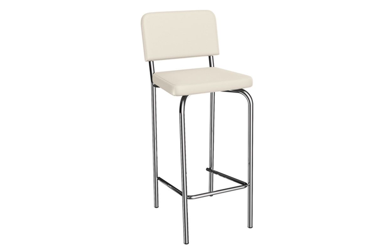 Banqueta Sala de Jantar Fiji 1B712CR Aço 1 Un Kappesberg