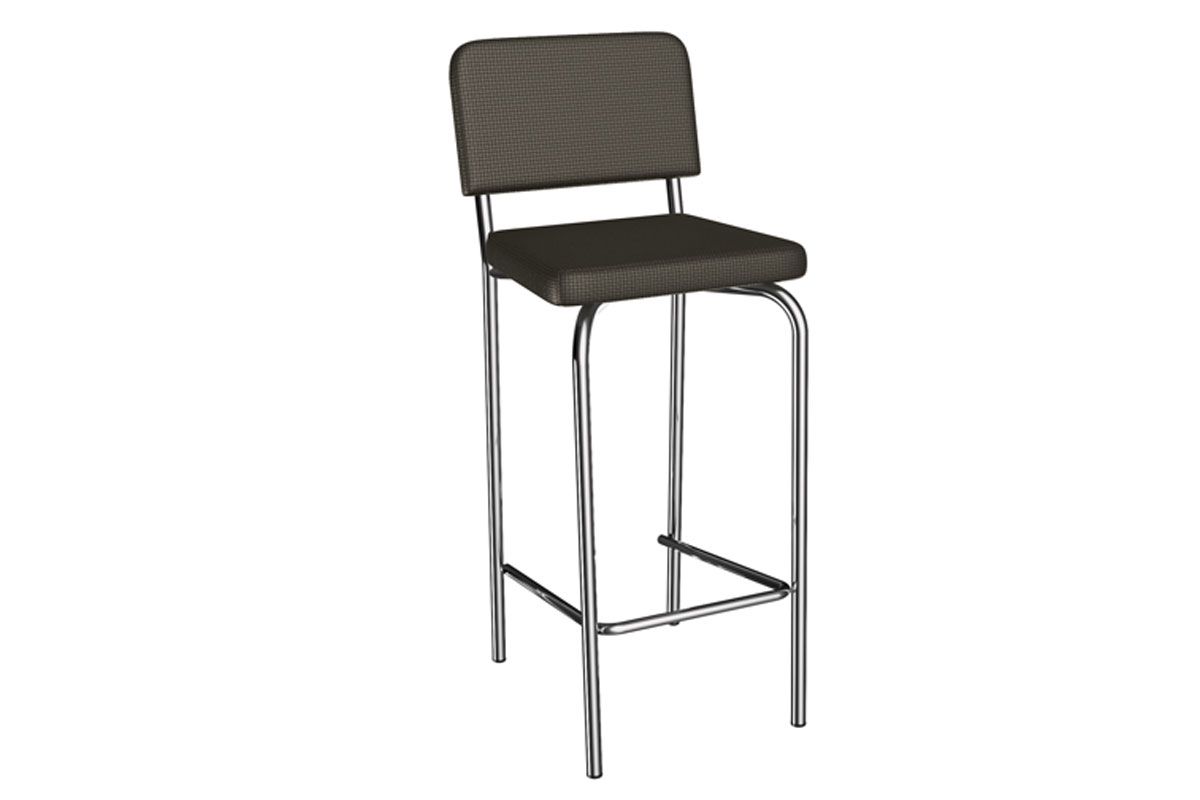 Banqueta Sala de Jantar Fiji 1B712CR Aço 1 Un Kappesberg