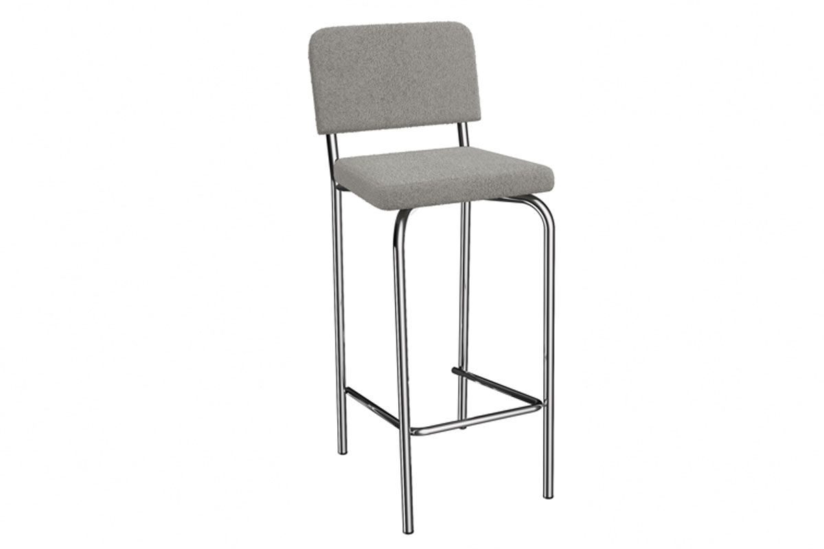 Banqueta Sala de Jantar Fiji 1B712CR Aço 1 Un Kappesberg