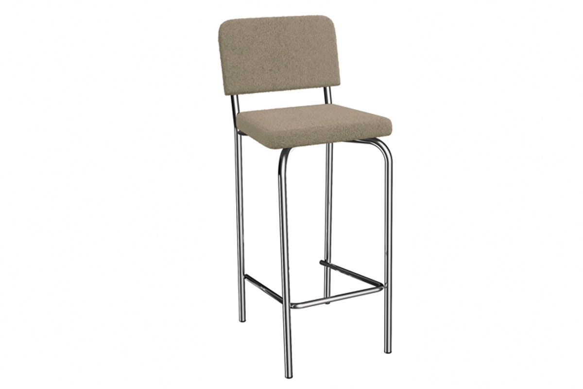 Banqueta Sala de Jantar Fiji 1B712CR Aço 1 Un Kappesberg