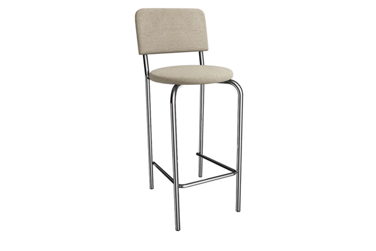 Banqueta Sala de Jantar Capri 1B715CR Aço 1 Un Kappesberg