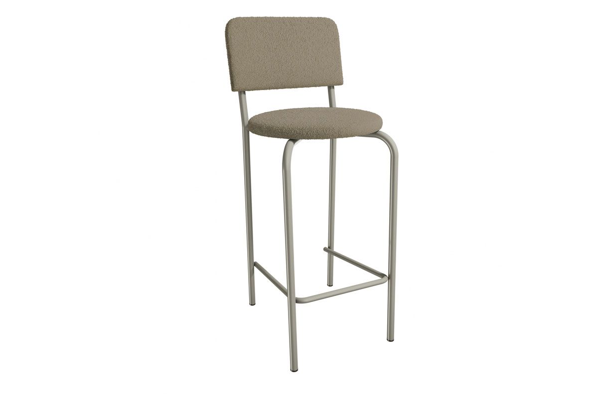 Banqueta Sala de Jantar Capri 1B715NK Aço 1 Un Kappesberg