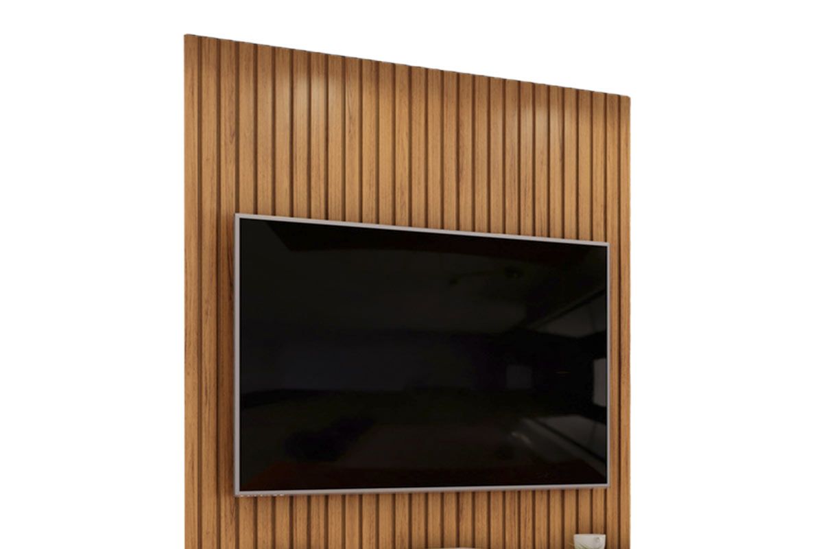 Rack Bancada c/Painel p/ TV Trento 183x240cm - DJ Móveis Rack Bancada c/Painel p/ TV Trento 183x240cm - DJ Móveis