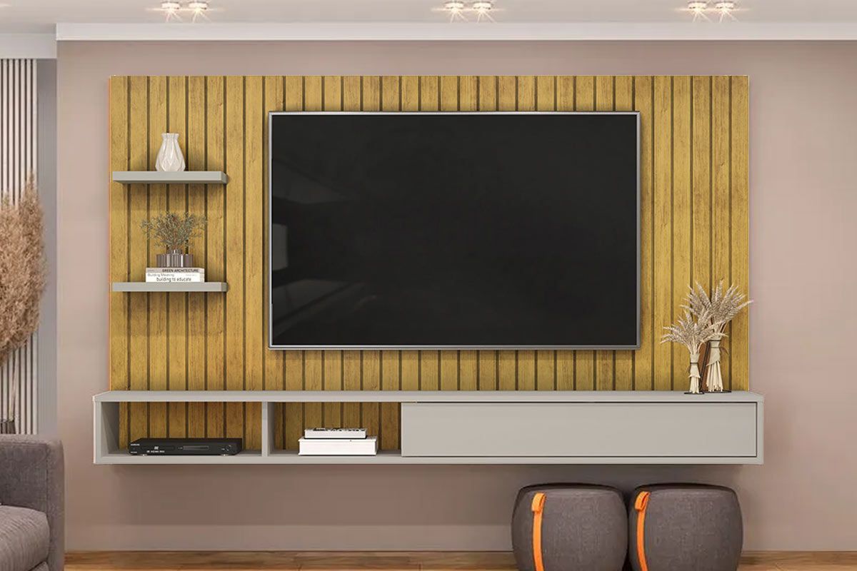 Painel Home p/ TV até 60 Pol Friz DJ Móveis