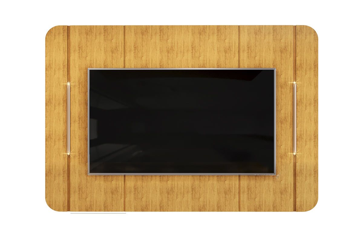 Painel Home p/ TV até 65 Pol Adele 180x132cm DJ Móveis Painel Home p/ TV até 65 Pol Adele 180x132cm DJ Móveis
