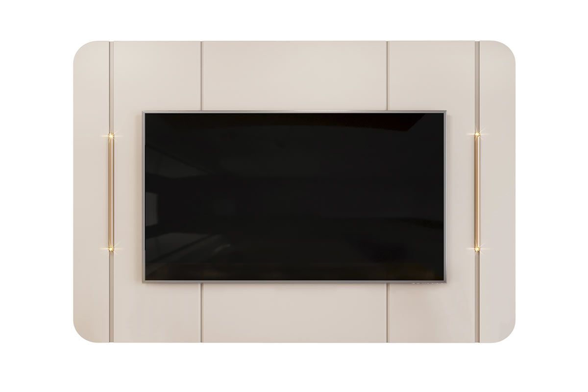 Painel Home p/ TV até 65 Pol Adele 180x132cm DJ Móveis Painel Home p/ TV até 65 Pol Adele 180x132cm DJ Móveis
