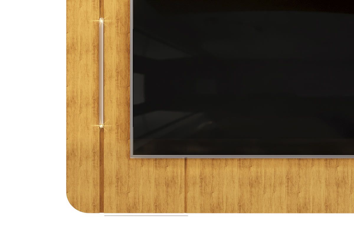 Painel Home p/ TV até 65 Pol Adele 180x132cm DJ Móveis Painel Home p/ TV até 65 Pol Adele 180x132cm DJ Móveis
