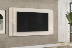 Painel Home p/ TV até 75 Pol Ariana 241x132cm - DJ Móveis