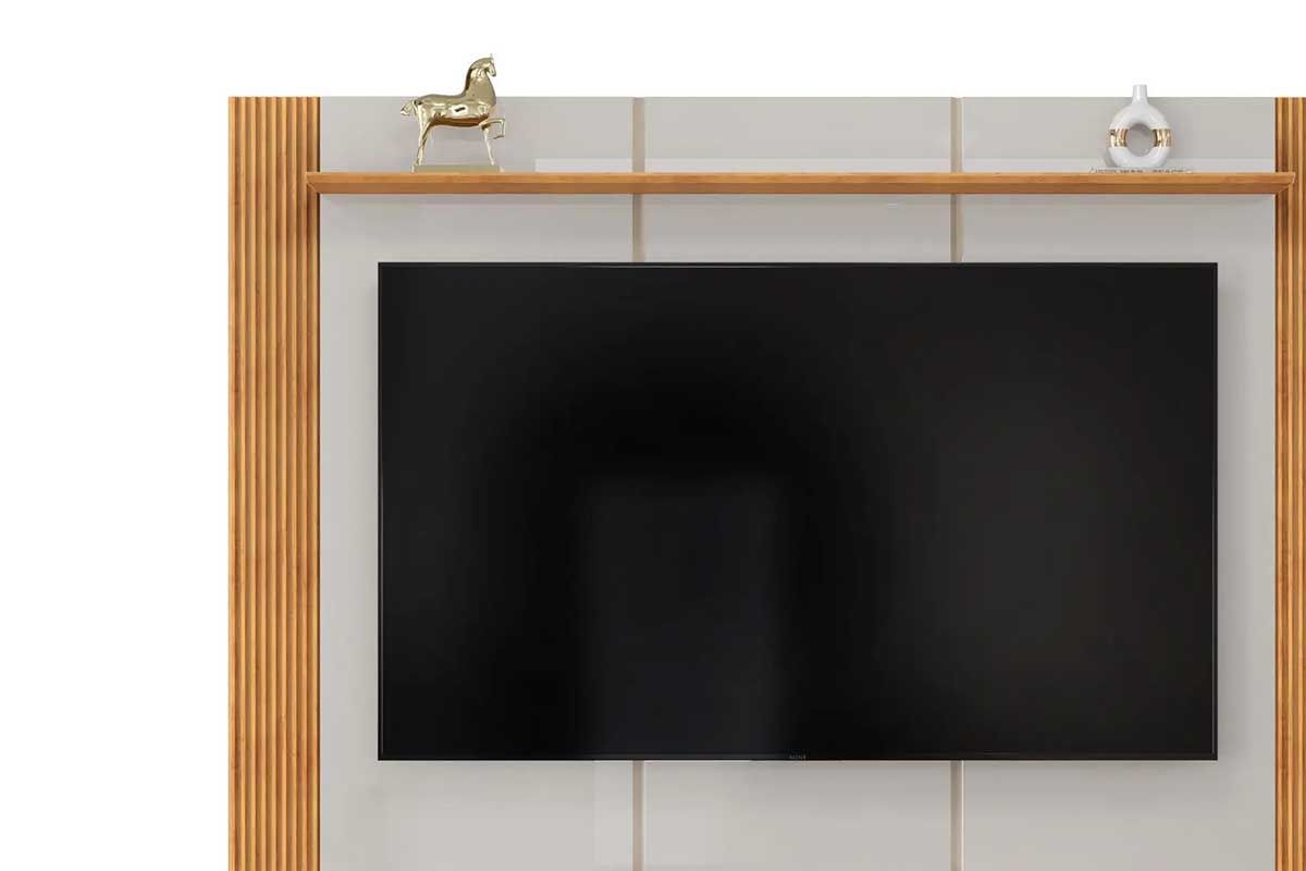 Painel Home p/ TV até 75 Pol Helo DJ Móveis Painel Home p/ TV até 75 Pol Helo DJ Móveis
