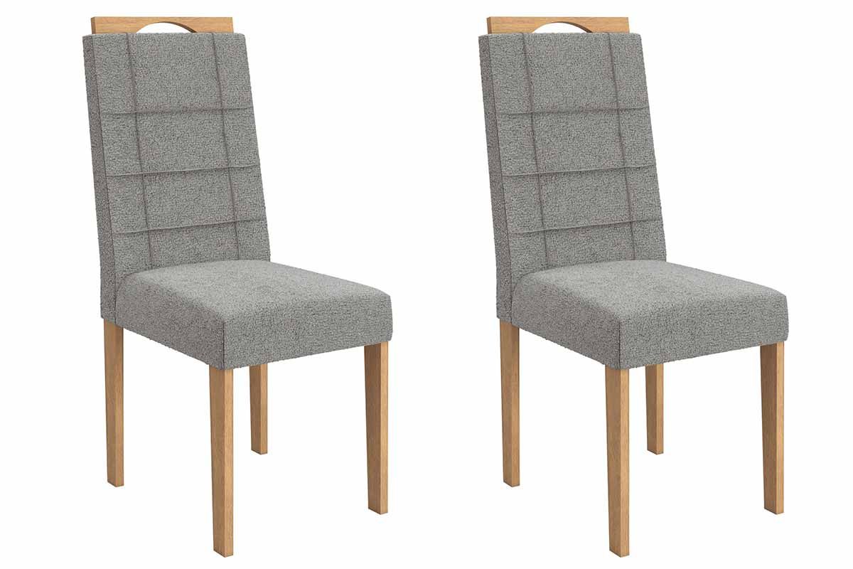 Cadeira Jantar Flora 2CAD161 Madeirado Kit 2 Un Kappesberg Cadeira Jantar Flora 2CAD161 Madeirado Kit 2 Un Kappesberg