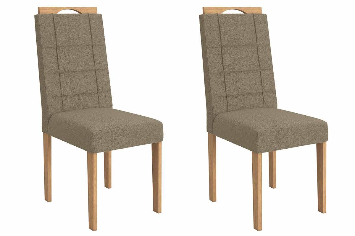Cadeira Jantar Flora 2CAD161 Madeirado Kit 2 Un Kappesberg Cadeira Jantar Flora 2CAD161 Madeirado Kit 2 Un Kappesberg