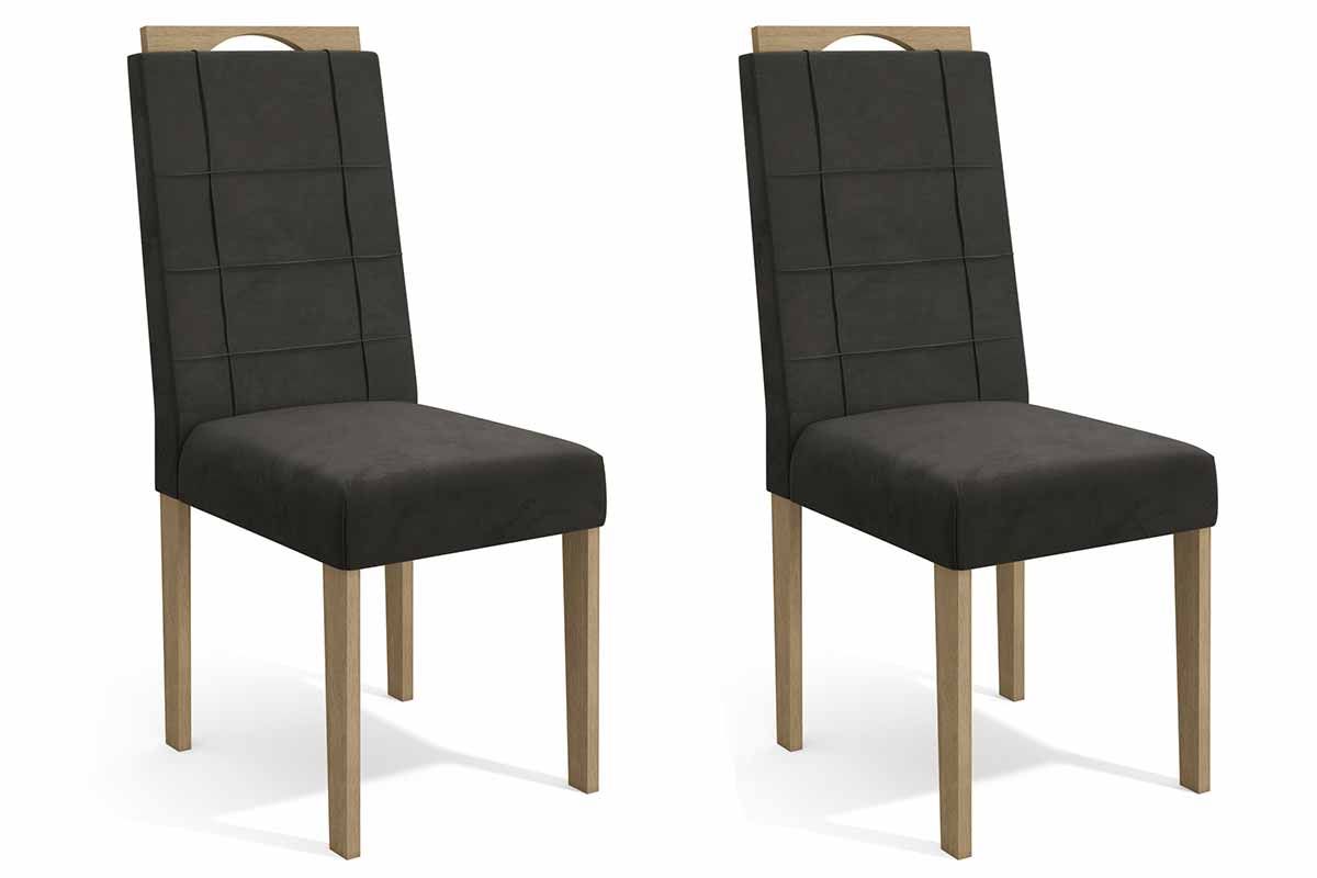 Cadeira Jantar Flora 2CAD161 Madeirado Kit 2 Un Kappesberg Cadeira Jantar Flora 2CAD161 Madeirado Kit 2 Un Kappesberg
