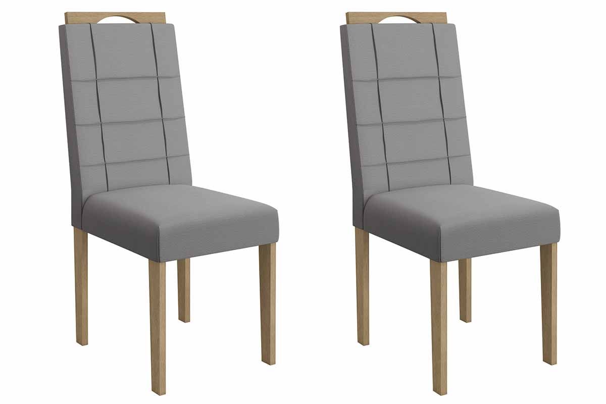 Cadeira Jantar Flora 2CAD161 Madeirado Kit 2 Un Kappesberg Cadeira Jantar Flora 2CAD161 Madeirado Kit 2 Un Kappesberg