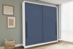 Branco/Azul