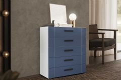 Branco/Azul