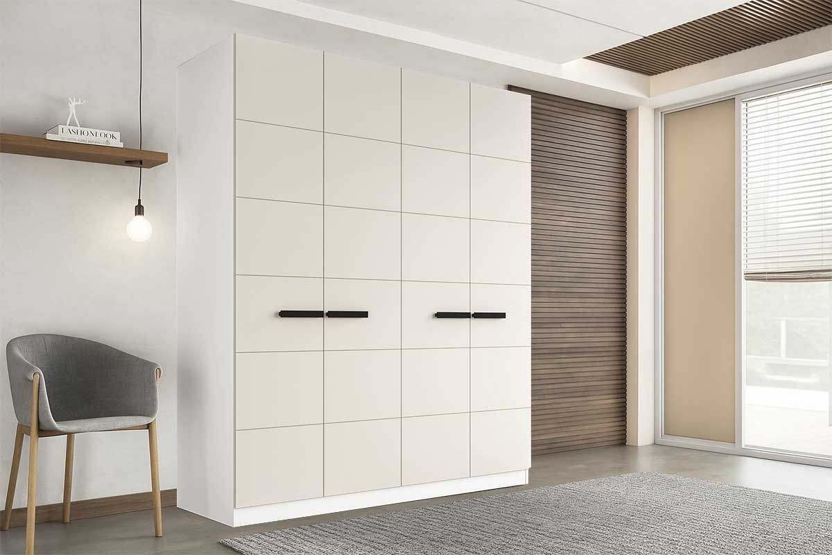 Guarda Roupa Casal 4 Portas e 4 Gavetas Lisboa Politorno