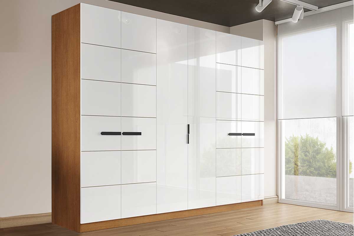 Guarda Roupa Casal 6 Portas e 4 Gavetas Lisboa Politorno