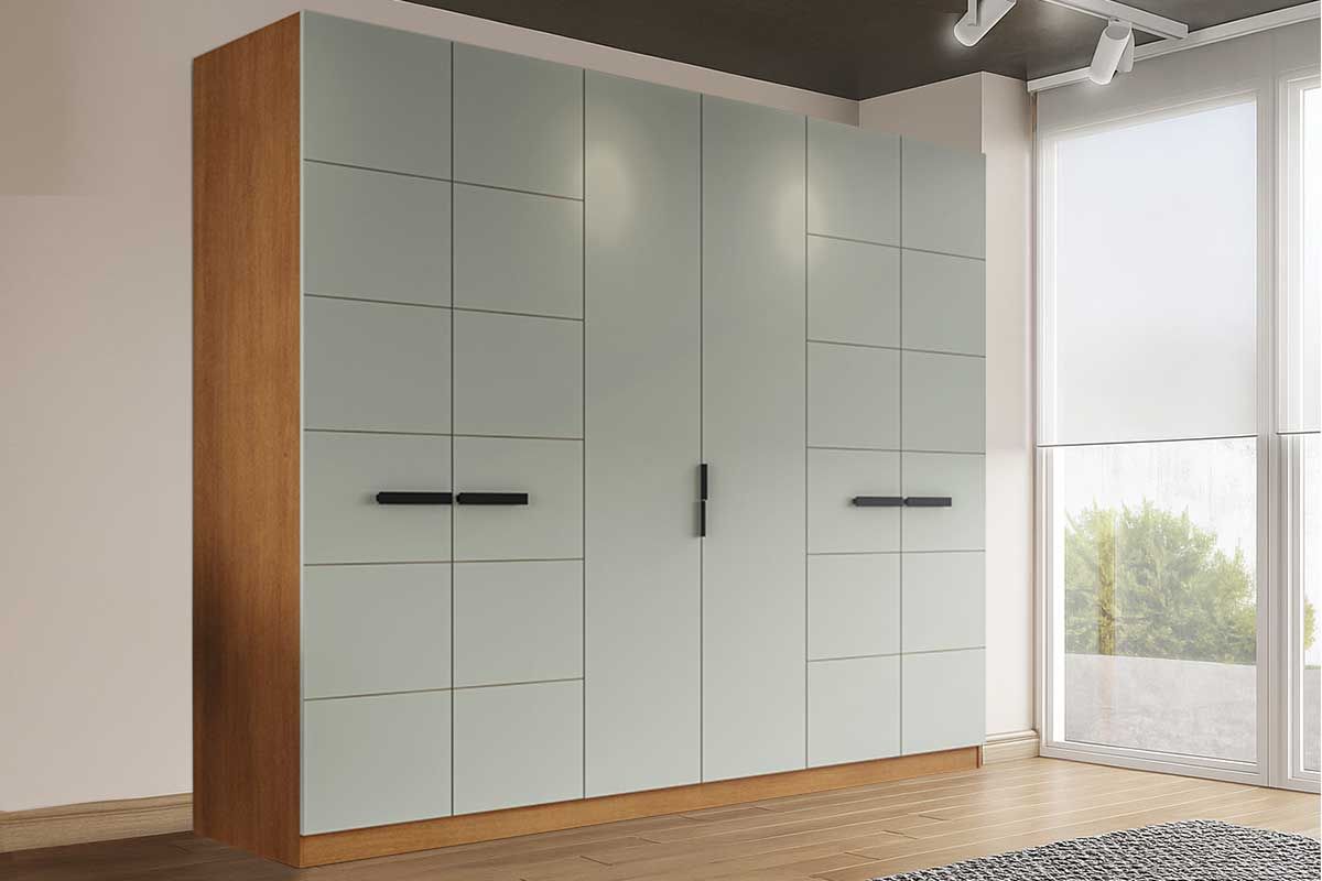 Guarda Roupa Casal 6 Portas e 4 Gavetas Lisboa Politorno