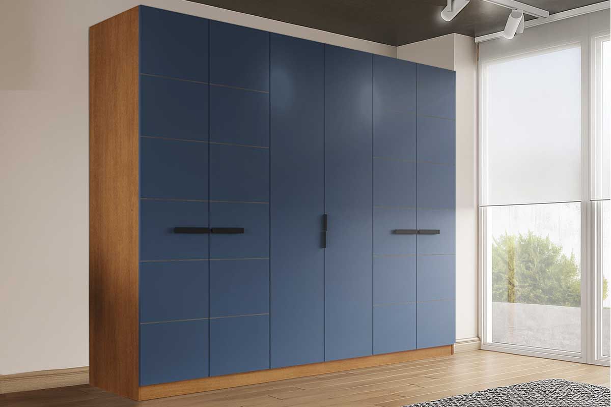 Guarda Roupa Casal 6 Portas e 4 Gavetas Lisboa Politorno
