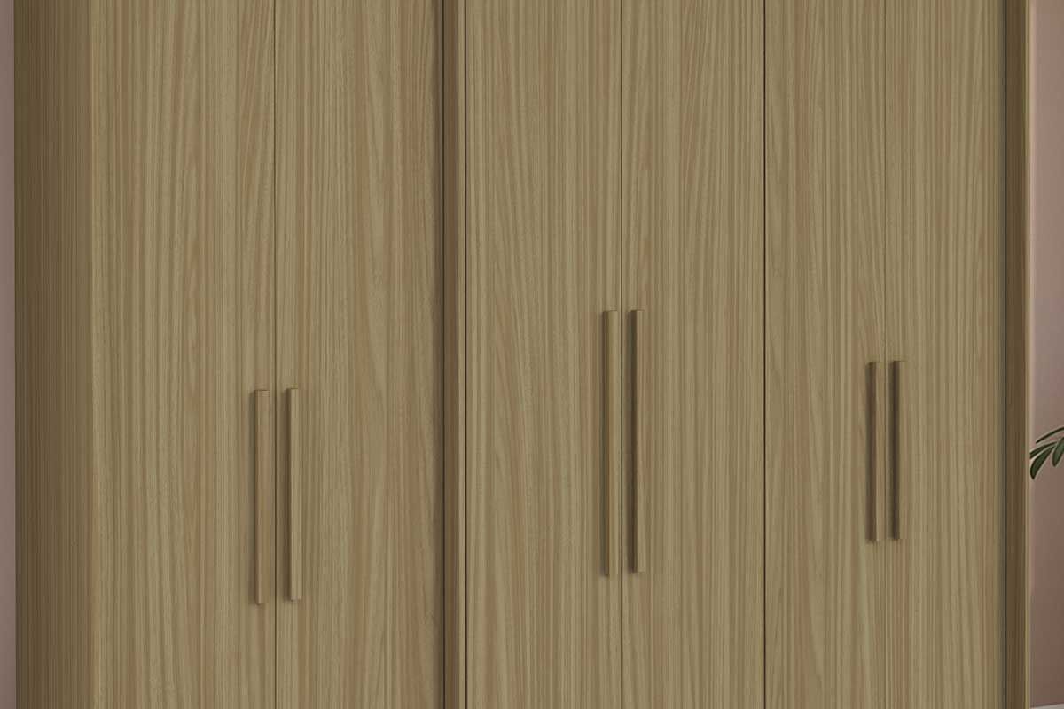 Guarda Roupa Casal 6 Portas e 4 Gavetas PH 18041 Herval