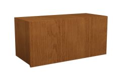 Armário Aéreo Cozinha Herval Denver PH 3104 c/1 Porta Basculante Ripada 80cm