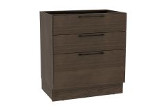 Balcão Cozinha Herval Amsterdam PH 3133 c/3 Gavetas e Divisor de Talheres s/ Tampo 80cm