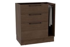Balcão Cozinha Herval Amsterdam PH 3139 c/3 Gavetas 1 Toalheiro e Divisor de Talheres s/ Tampo 80cm