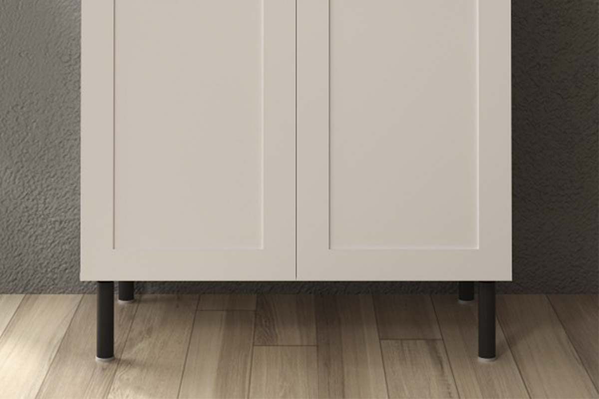 Balcão Cozinha Tecno Mobili CZ-3301 s/ Tampo c/2 Portas 80cm Balcão Cozinha Tecno Mobili CZ-3301 s/ Tampo c/2 Portas 80cm
