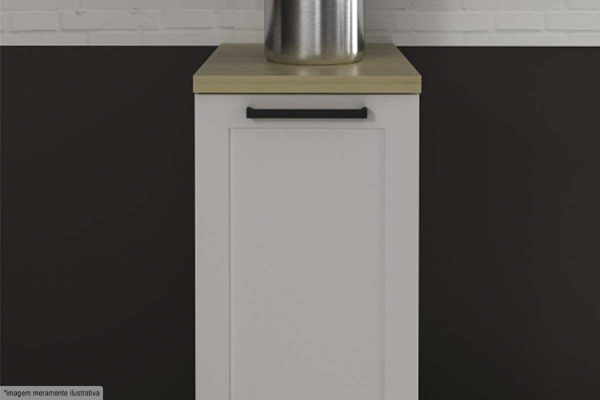 Balcão Cozinha Tecno Mobili CZ-3303 s/ Tampo c/1 Porta 40cm