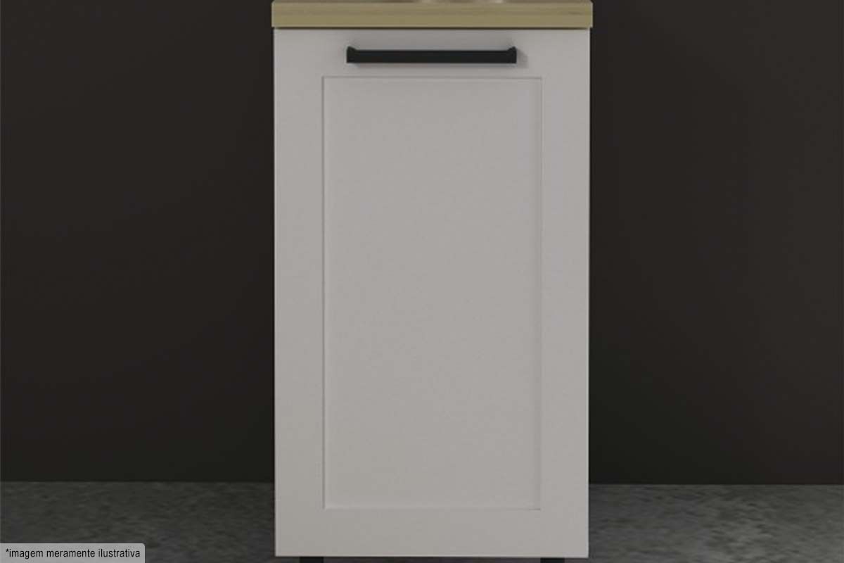 Balcão Cozinha Tecno Mobili CZ-3303 s/ Tampo c/1 Porta 40cm