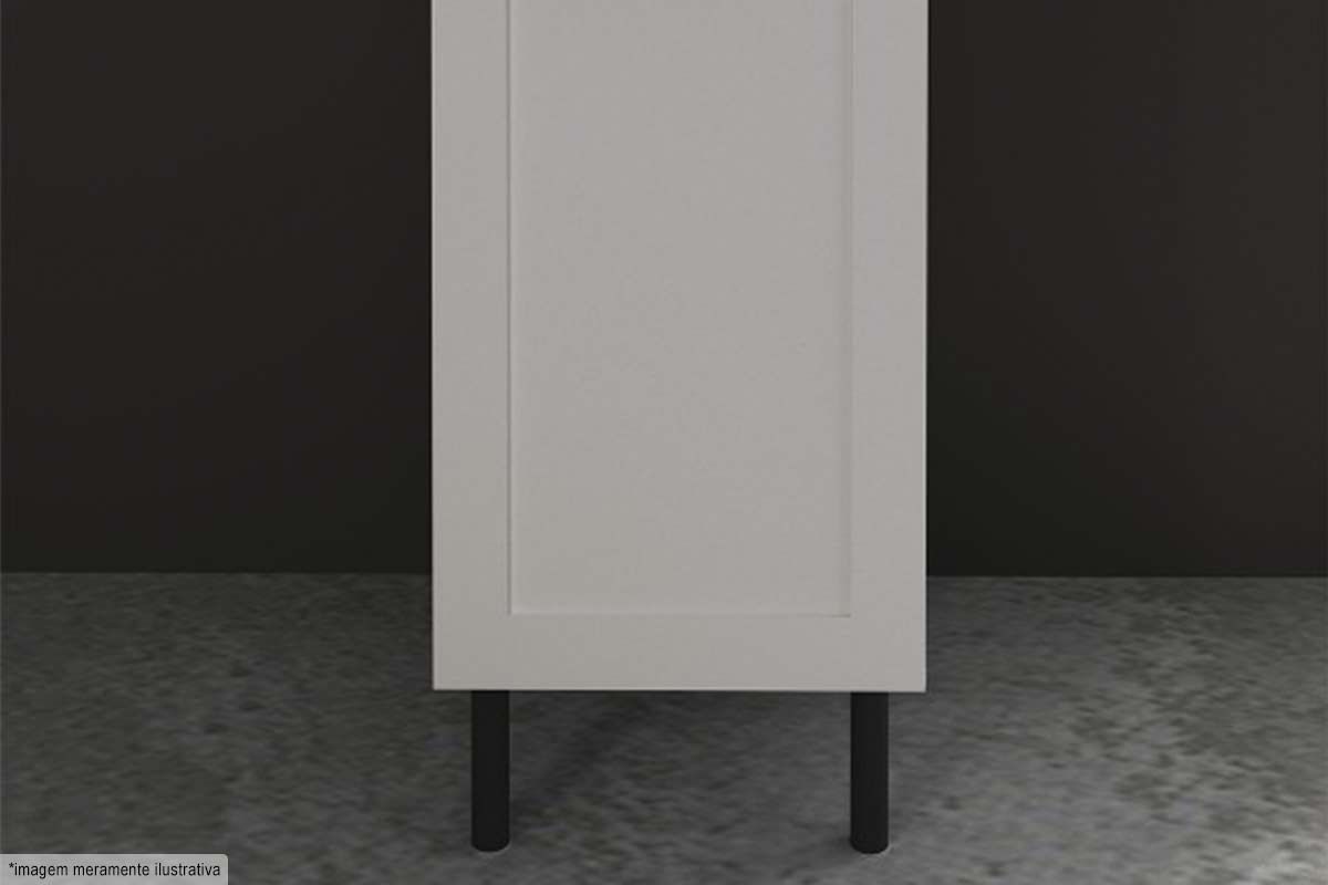Balcão Cozinha Tecno Mobili CZ-3303 s/ Tampo c/1 Porta 40cm