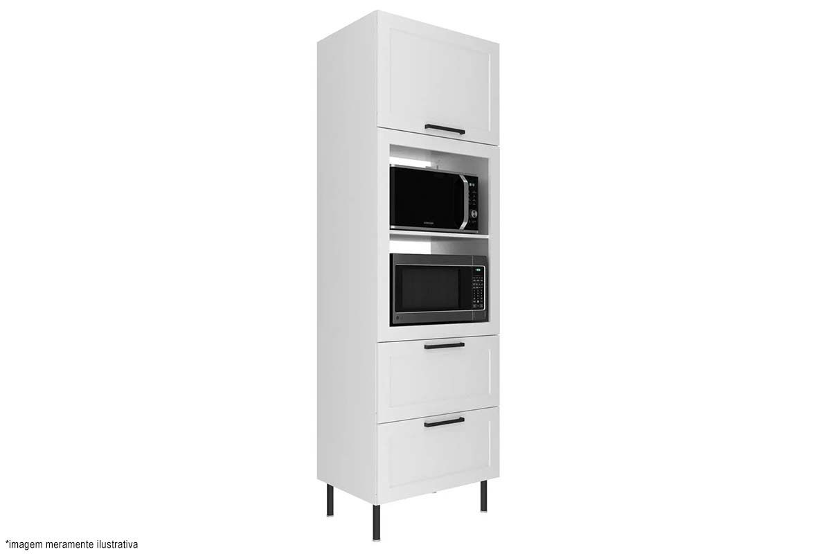 Paneleiro Cozinha Tecno Mobili CZ-3306 c/1 Porta 2Gavs 70cm Paneleiro Cozinha Tecno Mobili CZ-3306 c/1 Porta 2Gavs 70cm
