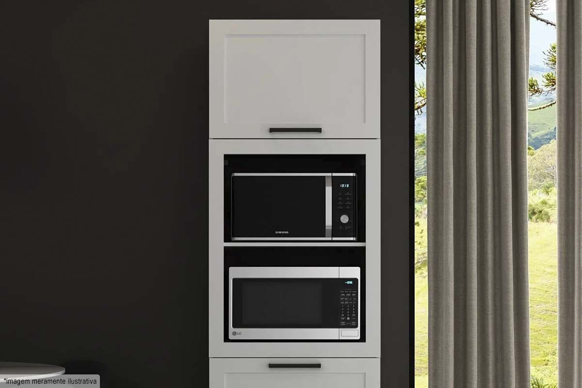 Paneleiro Cozinha Tecno Mobili CZ-3306 c/1 Porta 2Gavs 70cm Paneleiro Cozinha Tecno Mobili CZ-3306 c/1 Porta 2Gavs 70cm